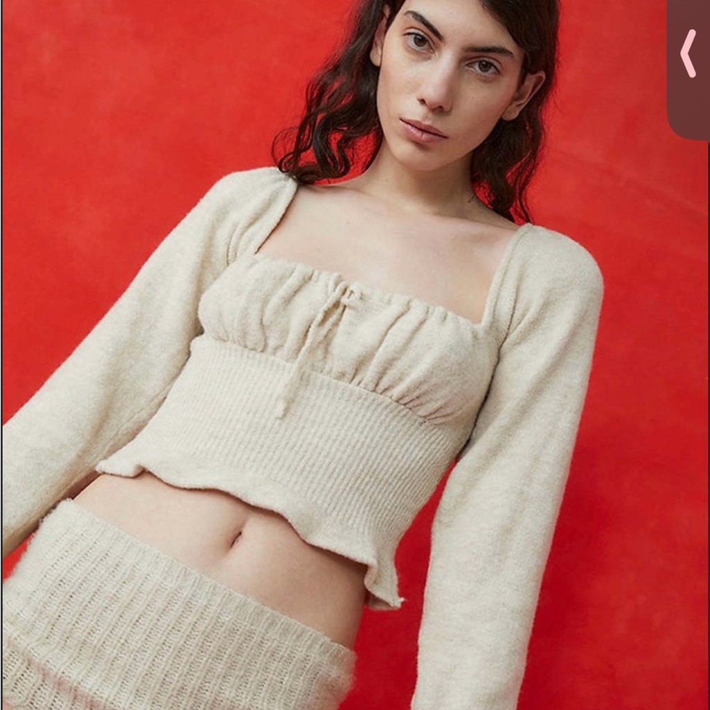 Nwt Tach Clothing Bella Sweater Beige Sizes Small And Medium